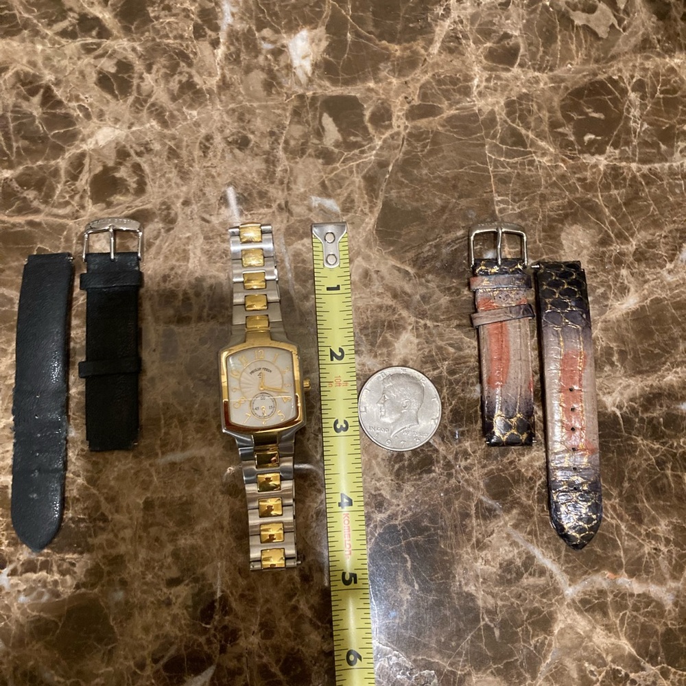 Watch - Phillip Stein *Authentic* women’s watch with three (3) bands - Picture 16 of 16